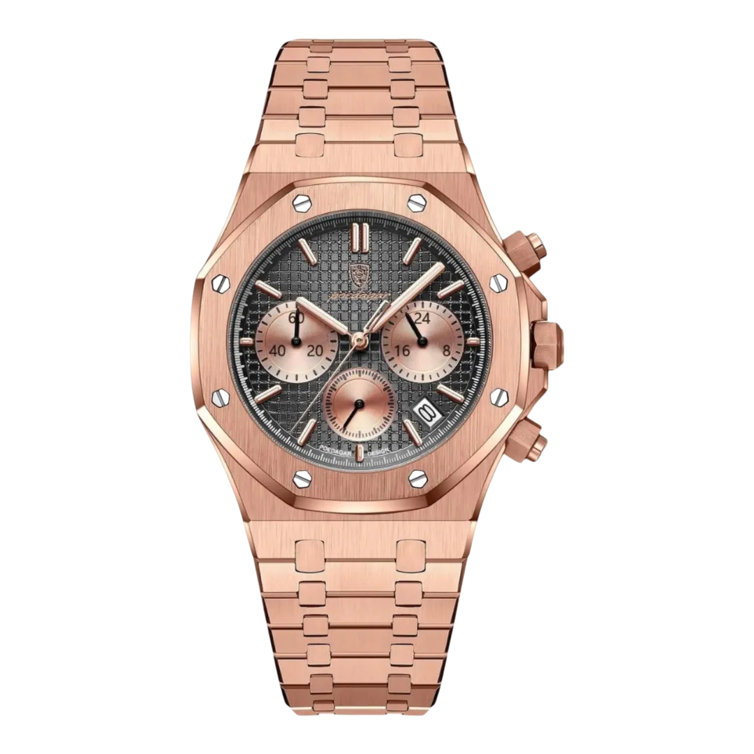 Valtieri Chrono Forge - Forge Rose Gold Obsidian | Valtieri